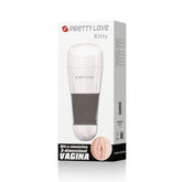 PrettyLove Kitty Ultra-Simulation Vagina Masturbation Cup -  Sex Toys & Adult Toys | XtoySmart Canada
